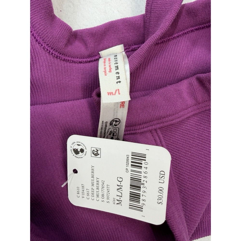 Free People Movement Women's All Clear Cami Mulberry Size M/L NWT - Picture 7 of 7